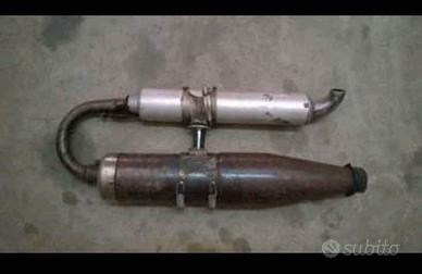 Espansione e silenziatore per Go Kart 100 cc