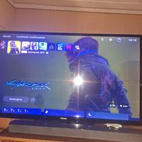 ps5,TV 4k 55" ,cassa con amplificatore