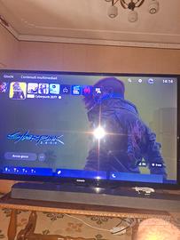ps5,TV 4k 55" ,cassa con amplificatore