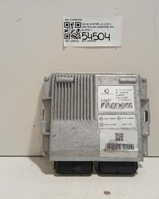 CENTRALINA GPL DACIA Duster Serie 616000709 H4D480