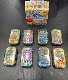 Box mini tin evoluzioni prismatiche