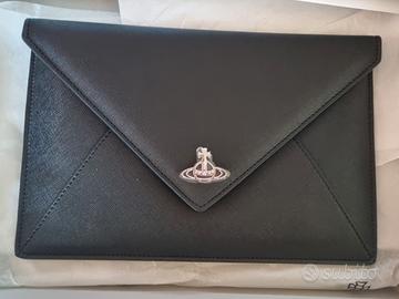 Saffiano Envelope Clutch Vivienne Westwood