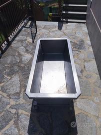 vasca inox professionale
