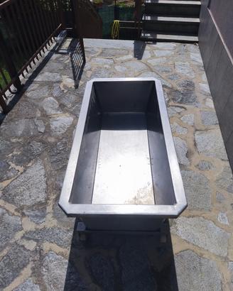 vasca inox professionale