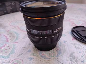 Ex Sigma 24-70 mm f 2,8 DG HSM attacco A