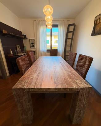Tavolo in teak antico (200x100 cm)