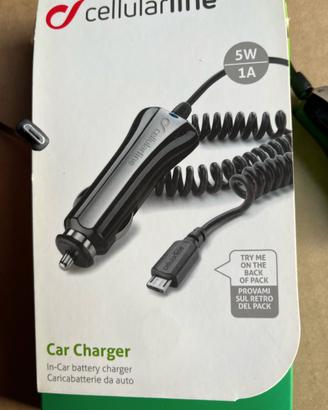 Car charger - Caricabatterie da auto