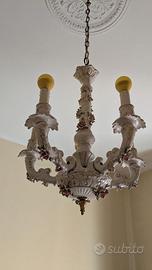 Lampadario in ceramica