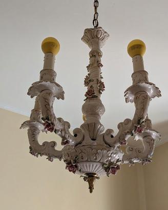 Lampadario in ceramica
