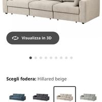 Divano IKea Eskiltuna - usato solo 2 mesi