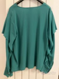 blusa camicia verde Pennyblack taglia 46