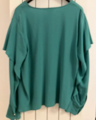 blusa camicia verde Pennyblack taglia 46