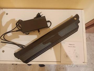 batteria e caricatore bici elettrica fiido C11