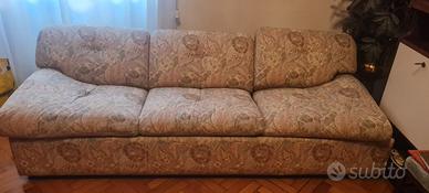 Divano letto a 3 posti con letto singolo