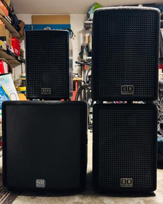 Impianto audio SR
