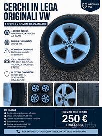 Cerchi Volkswgen Golf PREZZO TRATTABILE