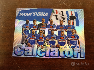 Squadra Sampdoria 2014/15 Calciatori Panini