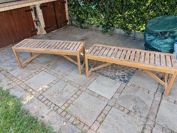 Coppia panche Ikea Nammaro