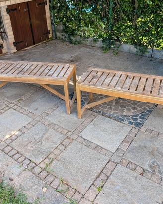 Coppia panche Ikea Nammaro