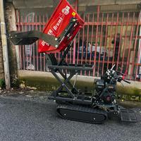 Motocarriola dumper cingolato