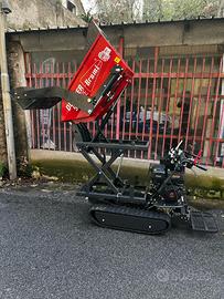 Motocarriola dumper cingolato