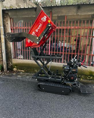 Motocarriola dumper cingolato