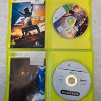 Due giochi XBOX 360: Formula1 2010 e Halo 3