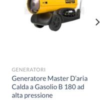 Generatore a aria calda Master!