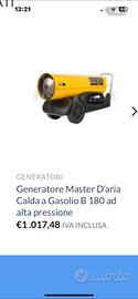 Generatore a aria calda Master!