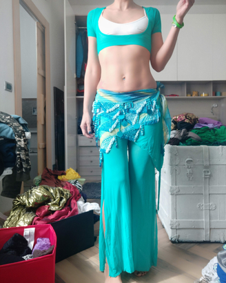Kit verde acqua - danza orientale e tribal fusion