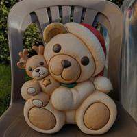 Teddy Thun maxi con renna