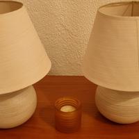 coppia di abat jour camera da letto