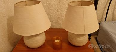 coppia di abat jour camera da letto