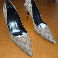 scarpe Gucci con tacco in bambù 40C