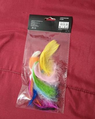piume colorate