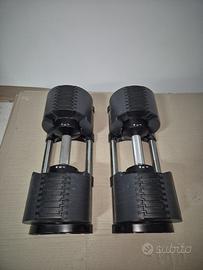 Manubri regolabili 2-32 kg LACERTOSUS