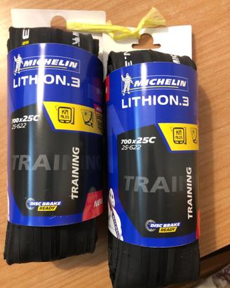 Copertoncini Michelin 700x25 Lithion 3