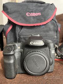 Canon EOS 40D solo corpo + caricabatterie + borsa