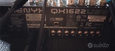 mixer Behringer Xenix qx 1622 usb con effetti