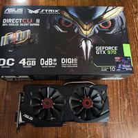 Scheda video GeForce ASUS Strix GTX 970 4GB