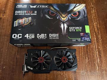 Scheda video GeForce ASUS Strix GTX 970 4GB