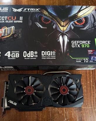 Scheda video GeForce ASUS Strix GTX 970 4GB