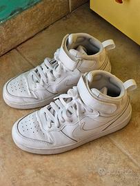 Nike Court Borough Mid 2 unisex bianche