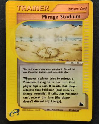 Pokemon Skyridge Stadio Miraggio foil (SK 132) ENG