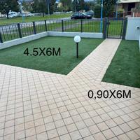 Erba Sintetica con Ghiaia