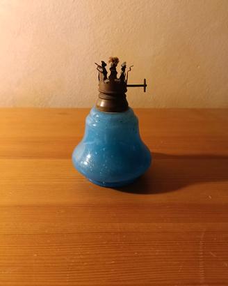 Lampada ad olio con stoppino 