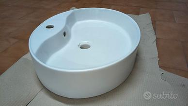 Lavabo ovale da appoggio in porcellana ALFI ABC910