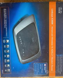 Modem Router Cisco Linksys X3000 – Usato