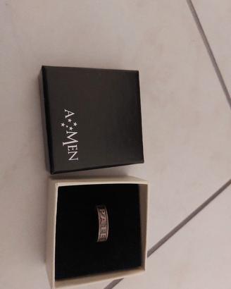 anello Amen argento