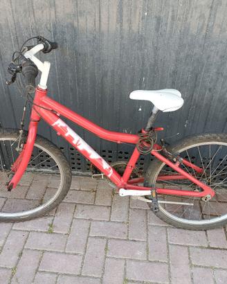 Bici ragazzo rossa Mountain Bike 